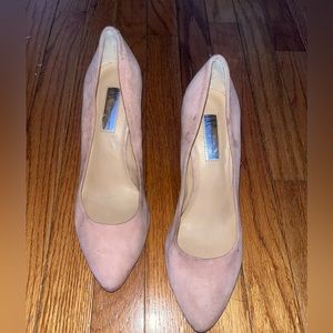 INC Pink Suede Heel